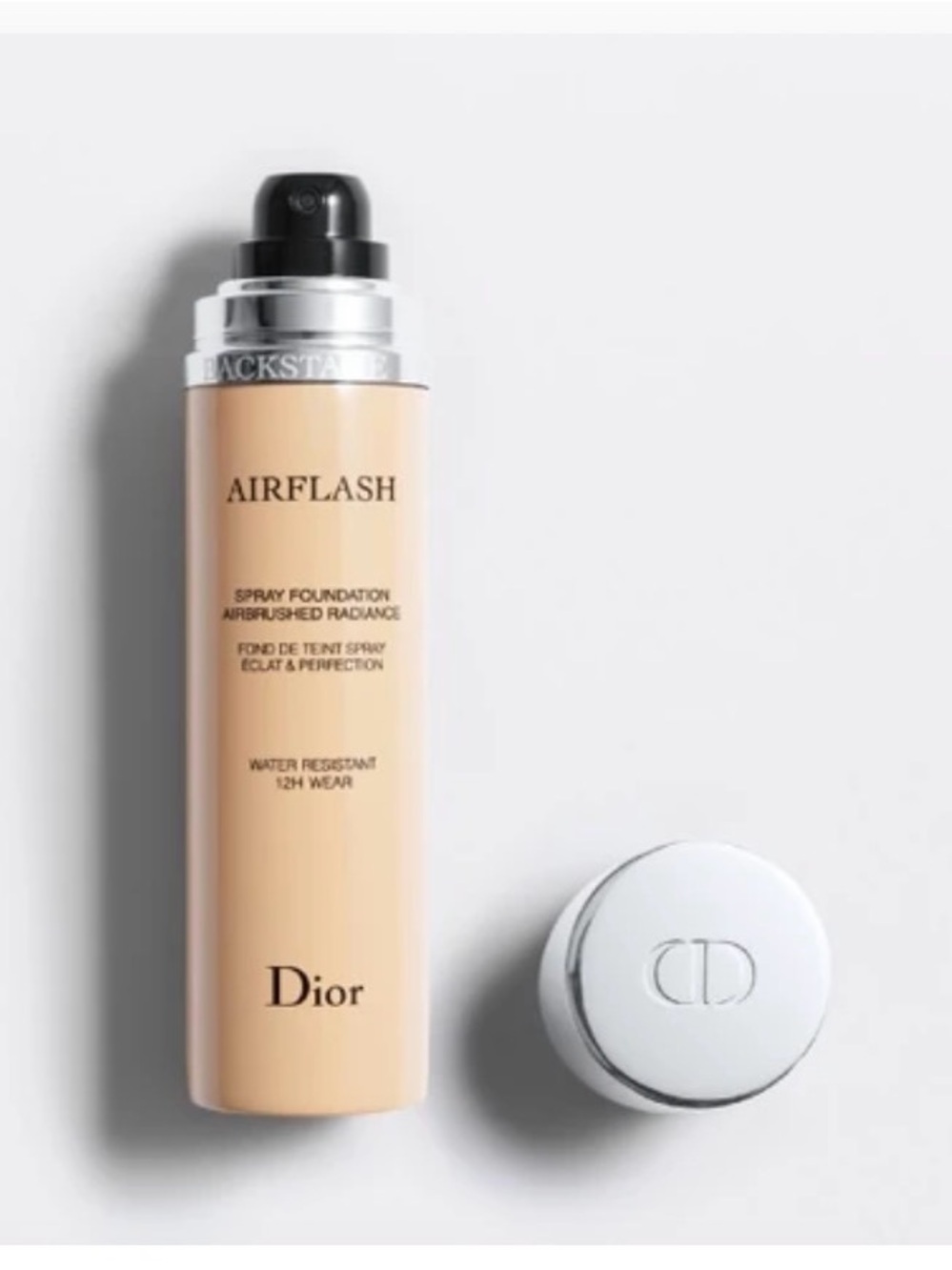 NEW IN BOX Dior Backstage Airflash Spray Foundation - 1W (101) 2.3oz; DISCONTINU